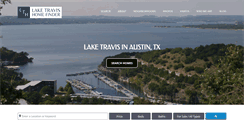 Desktop Screenshot of findlaketravishomes.com